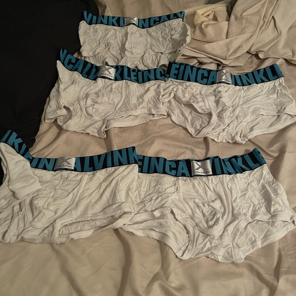 5 pair bundle Calvin Klein X trunks underwear rare